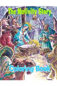 The Nativity Story Coloring Book
