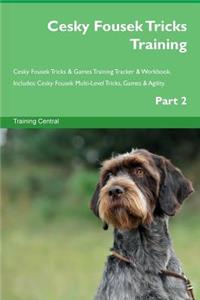 Cesky Fousek Tricks Training Cesky Fousek Tricks & Games Training Tracker & Workbook. Includes