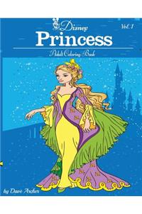 Disney Princess: A Blue Dream Adult Coloring Book to Inspire Creativity and Relaxation