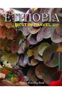 Ethiopia Sketch Coloring Book