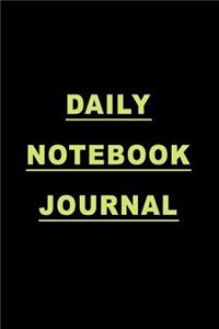Daily Notebook Journal
