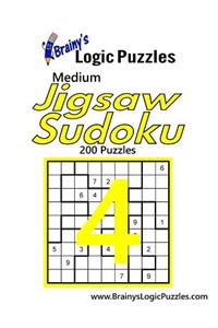 Brainy's Logic Puzzles Medium Jigsaw Sudoku #4