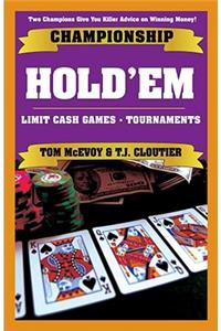Championship Hold'em: Cash Games/Tournaments
