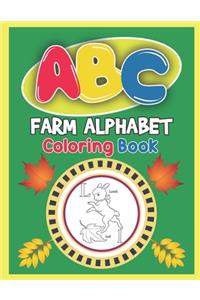 ABC Farm Alphabet Coloring Book