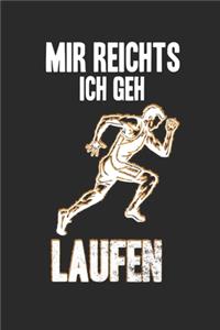 Mir reichts ich gehe Laufen