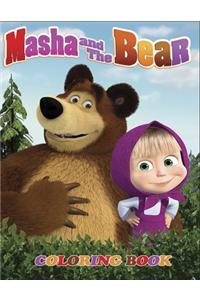 Masha and the Bear Coloring Book