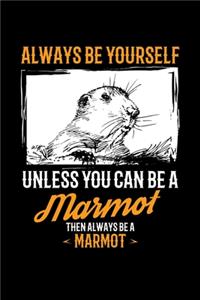 Always Be Yourself Unless You Can Be a Marmot Then aslways be a Marmot