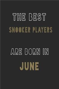 The Best Snooker players are Born in June journal