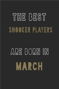 The Best Snooker players are Born in March journal