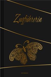 Zugführerin - Notizbuch