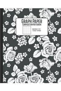 Graph Paper Composition Notebook