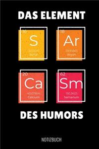 Das Element Des Humors Notizbuch