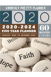 5 Year Planner 2020-2024