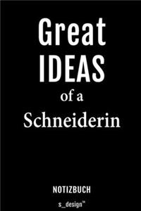 Notizbuch für Schneider / Schneiderin