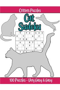 Easy Cat Sudoku: 2 difficulty levels (very easy and easy) for cat and Sudoku lovers