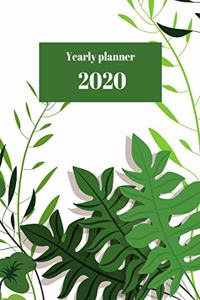 2020 Yearly planner