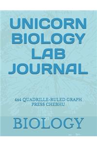 Unicorn Biology Lab Journal