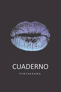 cuaderno pentagrama