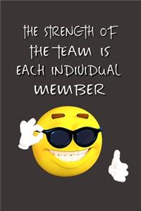 The Strength of the Team is each Individual Member.