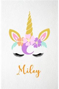 Miley A5 Lined Notebook 110 Pages