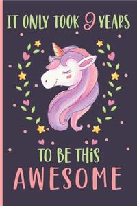 It Only Took 9 Years To Be This Awesome Unicorn Journal