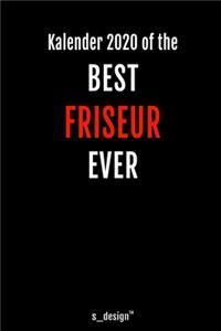 Kalender 2020 für Friseure / Friseur / Friseuse / Friseurin