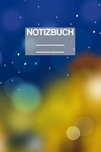 Notizbuch A5 Muster Himmel Funkeln