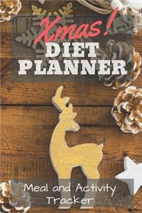 XMAS Diet Planner Meal and Activity Tracker