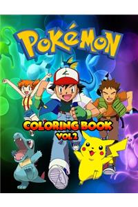 Pokemon Coloring Book Vol 2