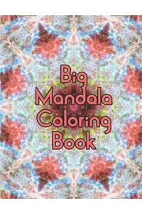 Big Mandala Coloring Book