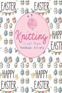 Knitting Graph Paper Notebook - 4