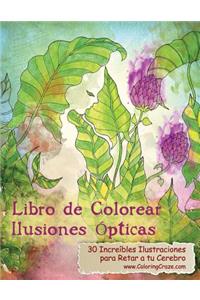 Libro de Colorear Ilusiones Ópticas