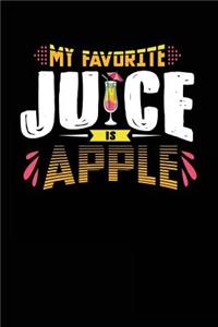 My Favorite Juice Is Apple