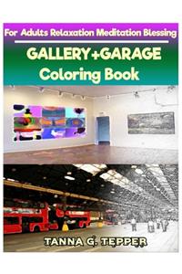 GALLERY+GARAGE Coloring book for Adults Relaxation Meditation Blessing