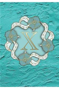 X Monogram Notebook