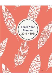 Three Year Planner 2019 - 2021 Capo