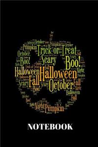 Halloween Notebook