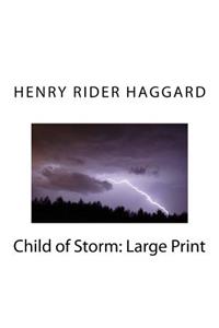 Child of Storm: Large Print