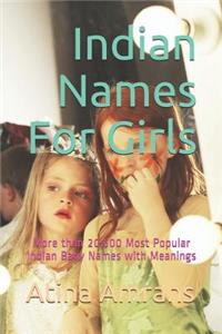 Indian Names For Girls