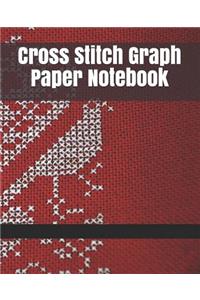Cross Stitch Graph Paper Notebook
