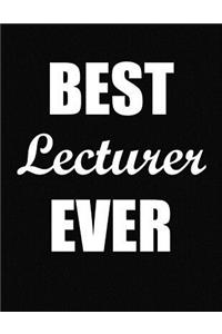 Best Lecturer Ever