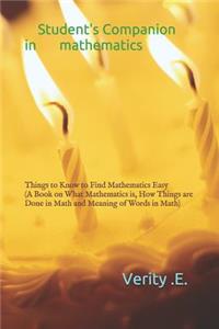 Student's Companion in Mathematics
