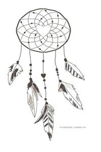 Feather & Hearts Dreamcatcher Dream Journal for the Ambitiously Non Ambitious Writers, List Makers & Drawers, Write Your Way Through Our Creative Journals, Planners & Notebooks