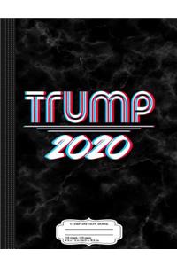 Trump 2020 3D Election Composition Notebook