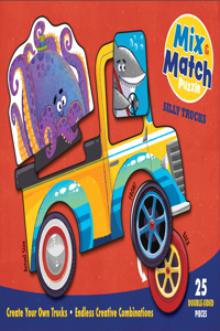 Mix & Match Puzzle: Silly Trucks