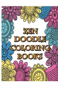 Zendoodle Coloring Books