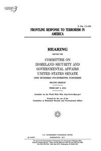 Frontline response to terrorism in America