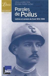 Paroles de Poilus