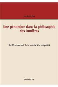 Une PÃ©nombre Dans La Philosophie Des LumiÃ¨res