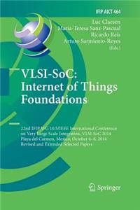 Vlsi-Soc: Internet of Things Foundations